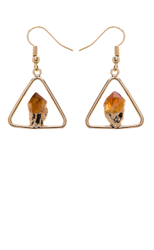 Triângulo com Ponta de Citrino