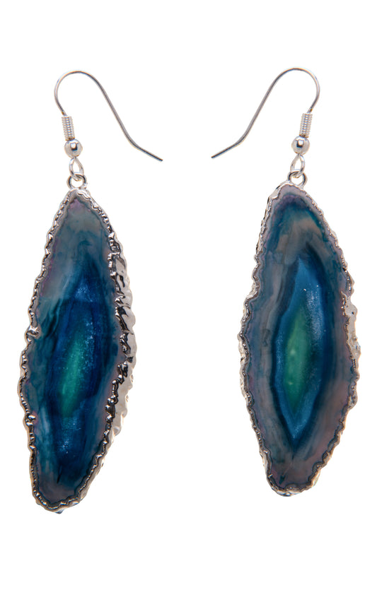 Chapa de Ágata com Electroplate