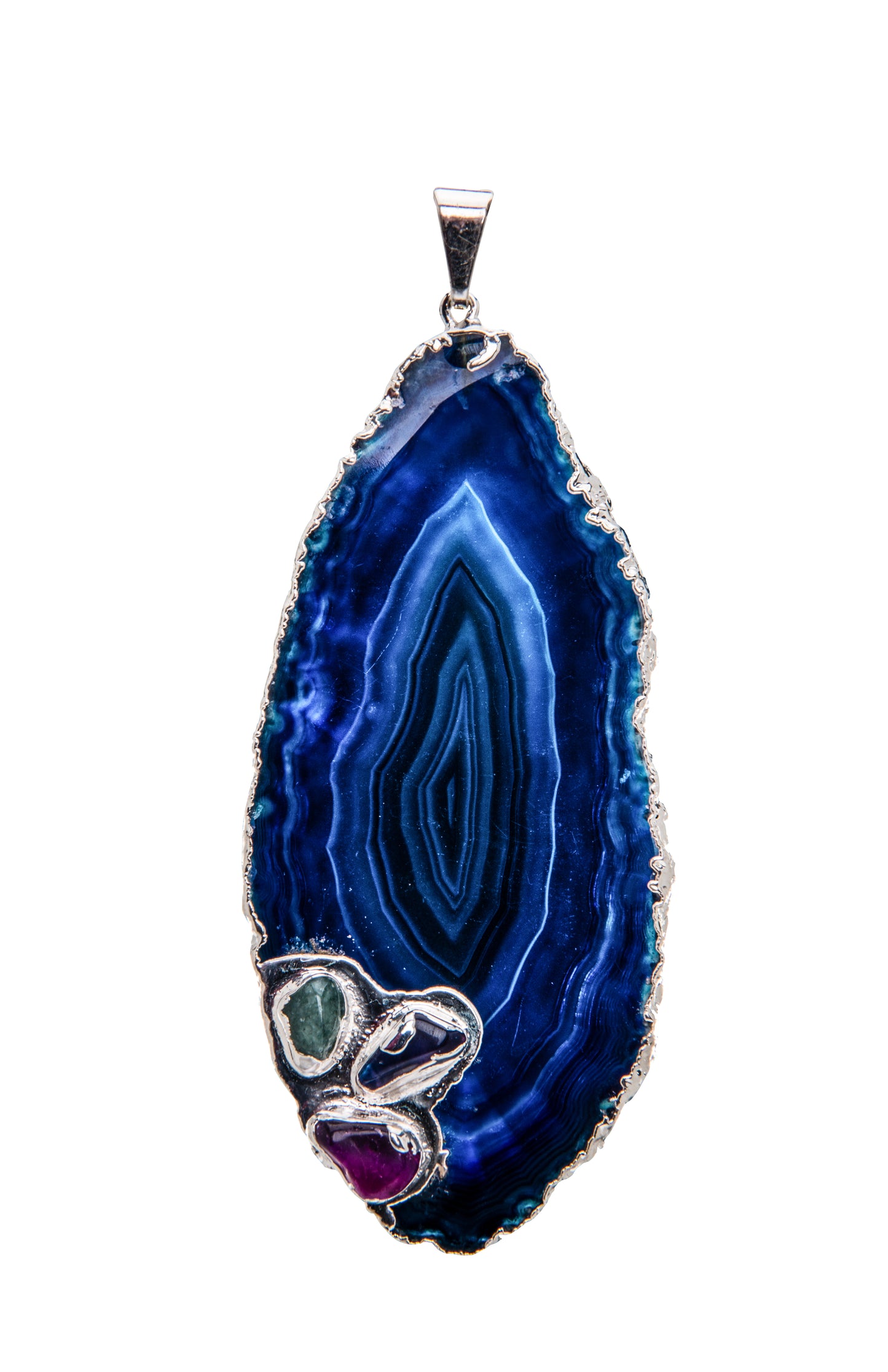 Chapa de  Ágata com 3 Rolados