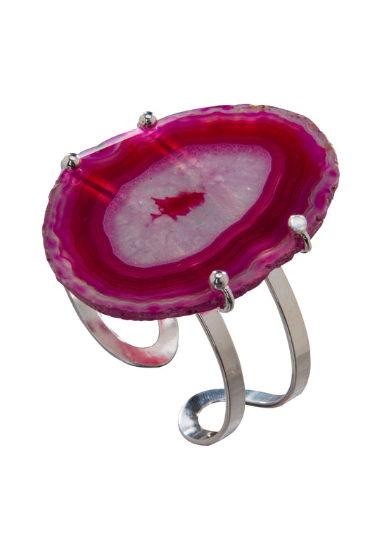 Bracelete Chapa de Ágata